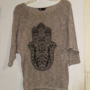 SJS Gray Knit Sweater